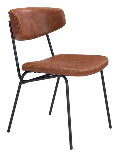 Ellen Dining Chair in Vintage Brown, Black (339|101952)