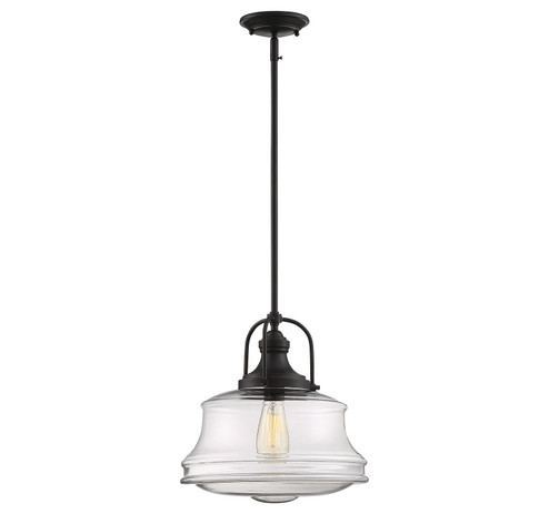 Garvey One Light Pendant in English Bronze (51|7-5012-1-13)