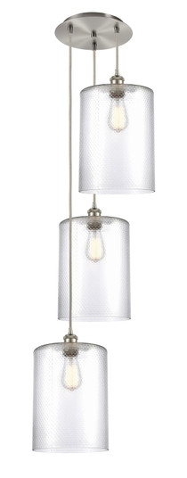 Ballston Three Light Pendant in Satin Gold (405|113B-3P-SG-G116-L)
