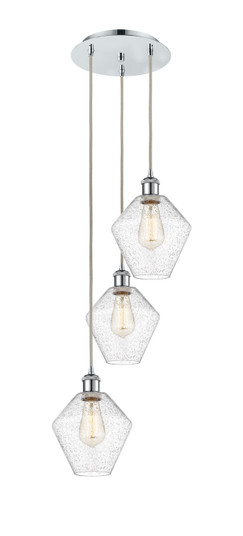 Ballston LED Pendant in Polished Chrome (405|113B-3P-PC-G654-8)