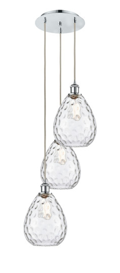 Ballston LED Pendant in Polished Chrome (405|113B-3P-PC-G372)