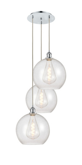 Ballston LED Pendant in Polished Chrome (405|113B-3P-PC-G124-12)