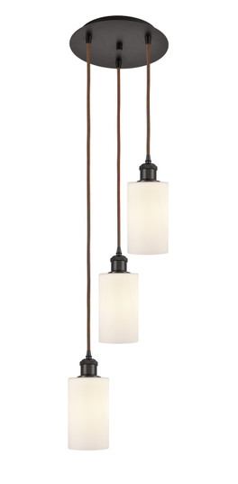 Ballston LED Pendant in Oil Rubbed Bronze (405|113B-3P-OB-G801)