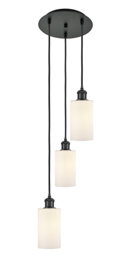 Ballston LED Pendant in Matte Black (405|113B-3P-BK-G801)