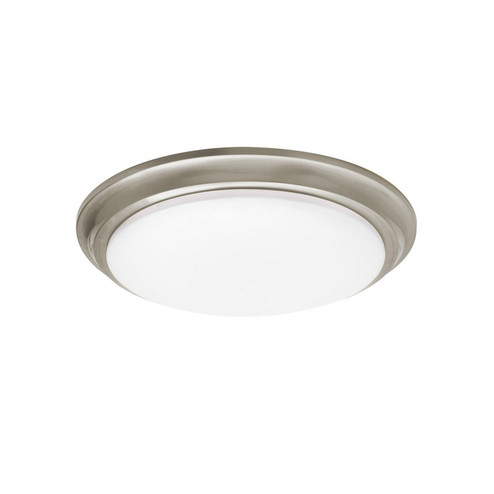 Baron LED Flush Mount in Satin Nickel (162|BRNF14LAJD1SN)