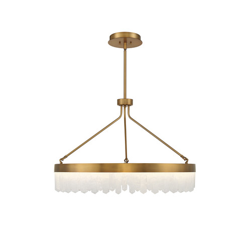 Landon LED Pendant in Warm Brass (51|7-1621-53-322)