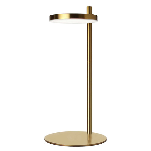 Fia LED Table Lamp in Aged Brass (216|FIA-1512LEDT-AGB)