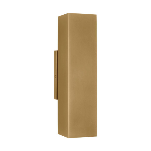 Pressa LED Outdoor Wall Mount in Natural Brass (182|SLOWS29327NB)