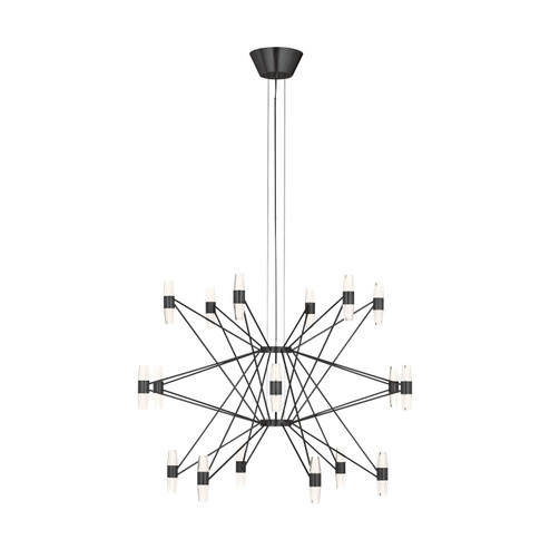 Lassell LED Chandelier in Dark Bronze (182|SLCH24827BZ)