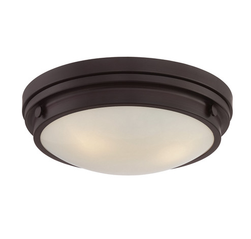 Lucerne Three Light Flush Mount in English Bronze (51|6-3350-16-13)