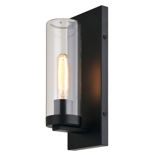 Grantley One Light Outdoor Wall Mount in Matte Black (63|T0719)