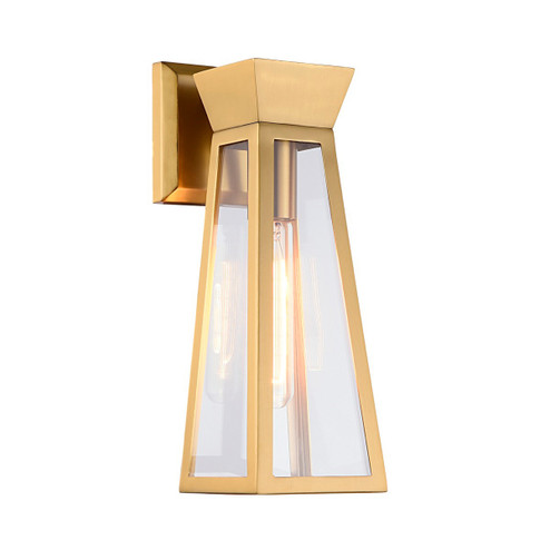 Lucian One Light Wall Sconce in Brushed Brass (78|AC11857BB)