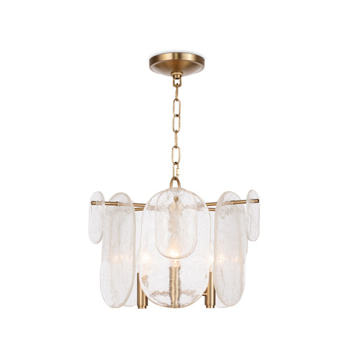 Echo Three Light Pendant in Natural Brass (400|16-1445NB)