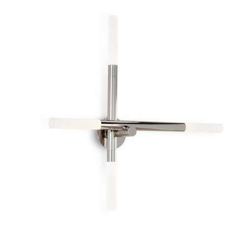 Cass Four Light Wall Sconce in Polished Nickel (400|15-1199PN)