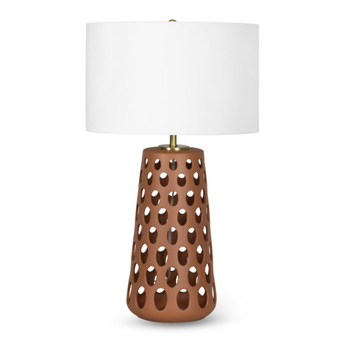 Kelvin One Light Table Lamp in Brown (400|13-1641TC)