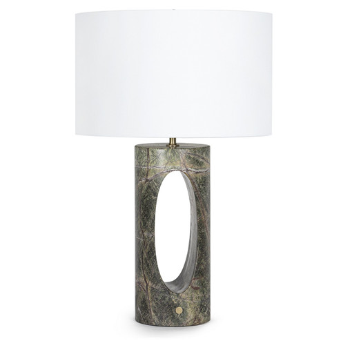 Portia One Light Table Lamp in Green (400|13-1637GRN)