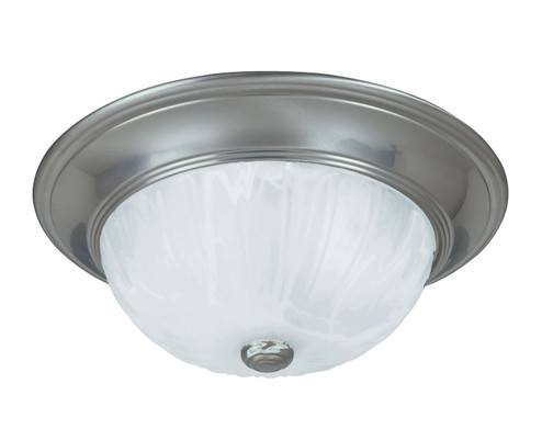 Flush Mount Two Light Flush Mount in Satin Nickel (51|6-13264-13-SN)