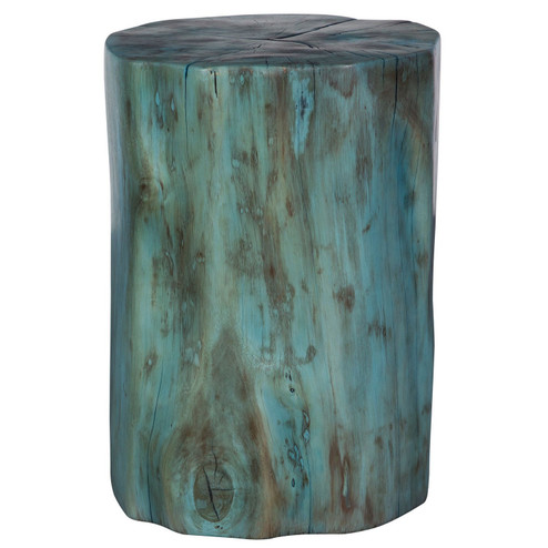 Habitat Accent Stool in Rich Blue-green Stain Highlighting (52|22948)