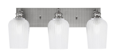 Edge Three Light Bath Bar in Brushed Nickel (200|1163-BN-4250)