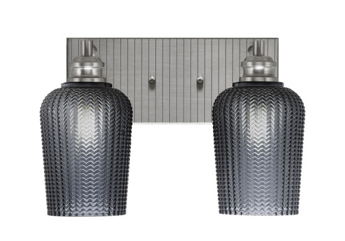 Edge Two Light Bath Bar in Brushed Nickel (200|1162-BN-4252)