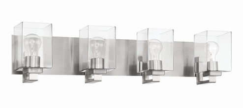 McClane Four Light Vanity in Brushed Polished Nickel (46|18532BNK4)