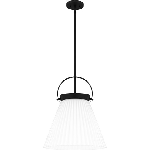 Quoizel Pendant One Light Pendant in Matte Black (10|QP6181MBK)