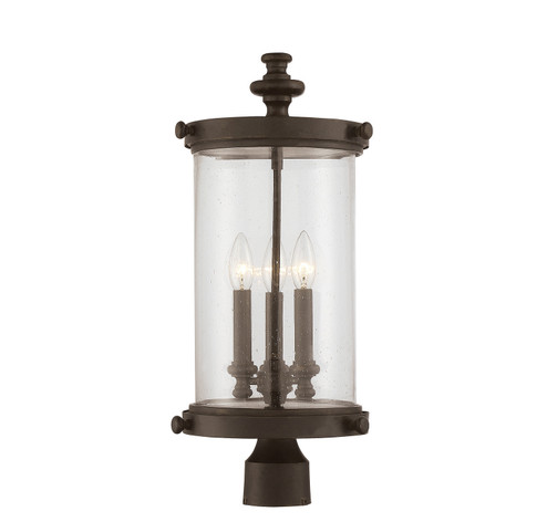 Palmer Three Light Post Lantern in Walnut Patina (51|5-1223-40)