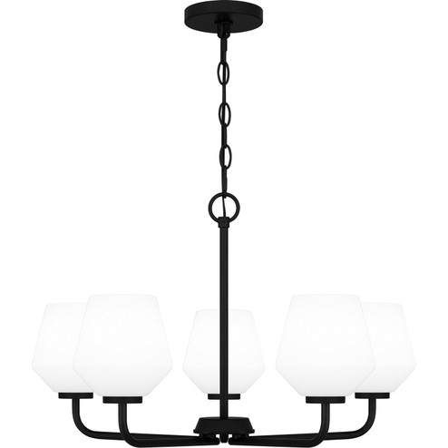 Nielson Five Light Chandelier in Matte Black (10|NIE5025MBK)