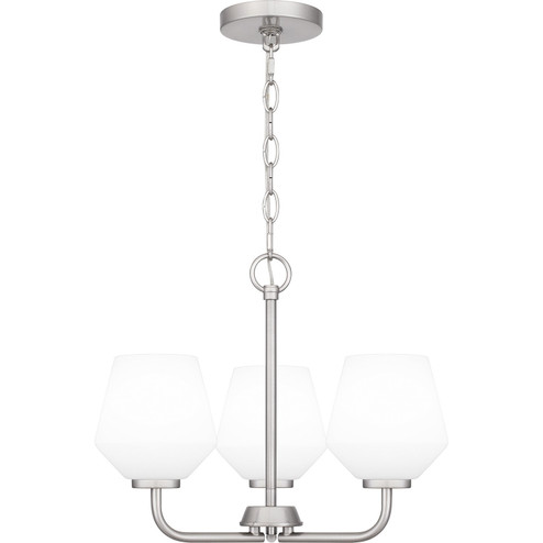 Nielson Three Light Pendant in Brushed Nickel (10|NIE2817BN)
