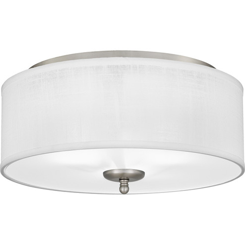 Blanche Three Light Flush Mount in Brushed Nickel (10|BLA1616BN)