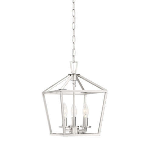 Townsend Three Light Pendant in Satin Nickel (51|3-320-3-SN)