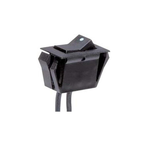 Phenolic Rocker Switch W/Dot in Black (230|80-1980)