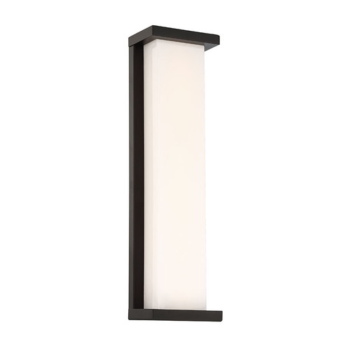 Case LED Wall Light in Black (34|WS-W47820-BK)