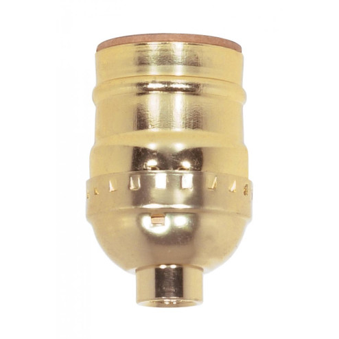 Short Keyless Socket in Brite Gilt (230|80-1010)