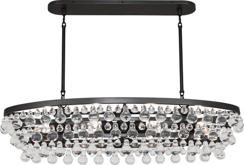Bling Eight Light Chandelier in Deep Patina Bronze (165|Z1007)