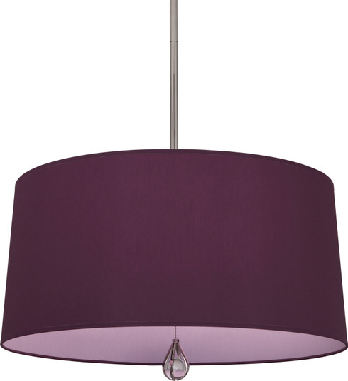Williamsburg Custis Three Light Pendant in Polished Nickel (165|WB334)