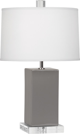 Harvey One Light Accent Lamp in Smokey Taupe Glazed Ceramic (165|ST990)