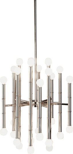 Jonathan Adler Meurice 30 Light Chandelier in Polished Nickel (165|S654)