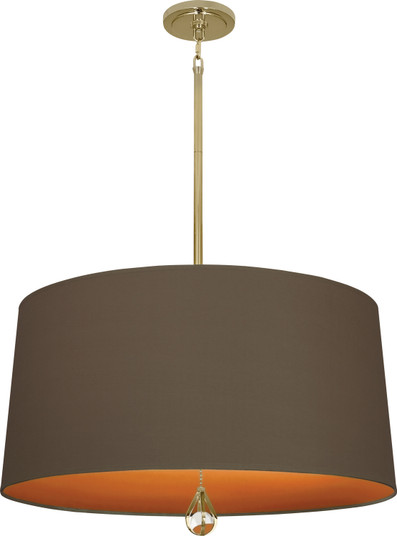 Williamsburg Custis Three Light Pendant in Modern Brass (165|BN336)