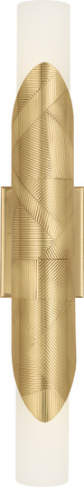 Michael Berman Brut Two Light Wall Sconce in Modern Brass (165|621)