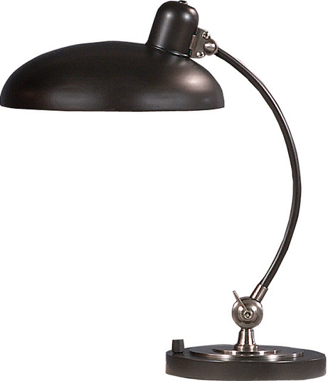 Bruno One Light Table Lamp in Lead Bronze w/Ebonized Nickel (165|1840)