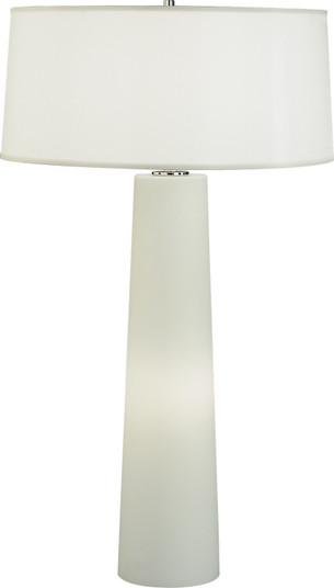 Rico Espinet Olinda Two Light Table Lamp in Frosted White Cased Glass Base w/Night Light (165|1578W)