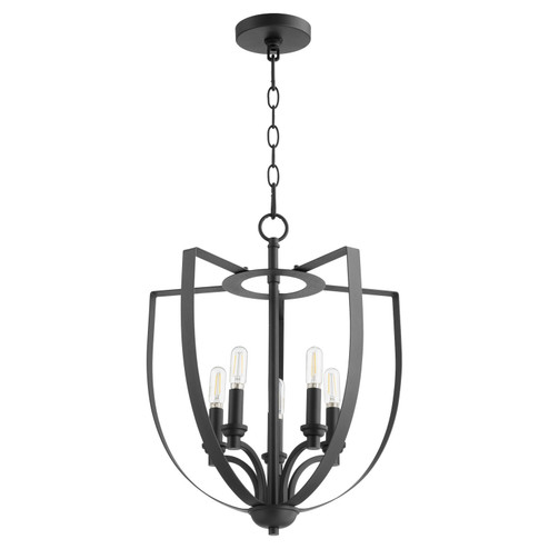 Dakota Five Light Chandelier in Textured Black (19|8202-5-69)