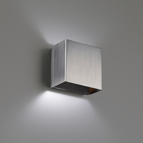 Boxi LED Wall Sconce in Brushed Nickel (34|WS-45105-30-BN)
