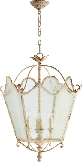 Salento Four Light Entry Pendant in Persian White (19|6906-4-70)