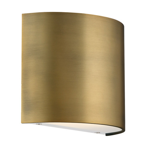 Pocket LED Wall Sconce in Aged Brass (34|WS-30907-AB) Pocket LED Wall Sconce in Aged Brass (34|WS-30907-AB)