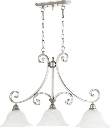 Bryant Three Light Island Pendant in Classic Nickel (19|6554-3-64)