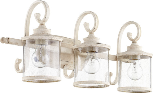 San Miguel Three Light Vanity in Persian White (19|5073-3-70)