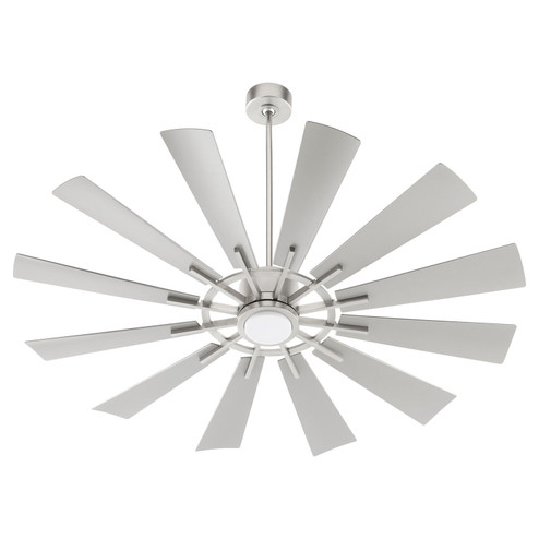 Cirque 60''Patio Fan in Satin Nickel (19|46012-65)