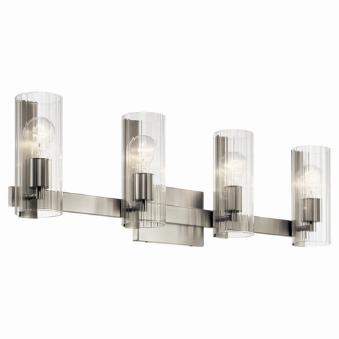 Jemsa Four Light Vanity in Brushed Nickel (12|55169NI)
